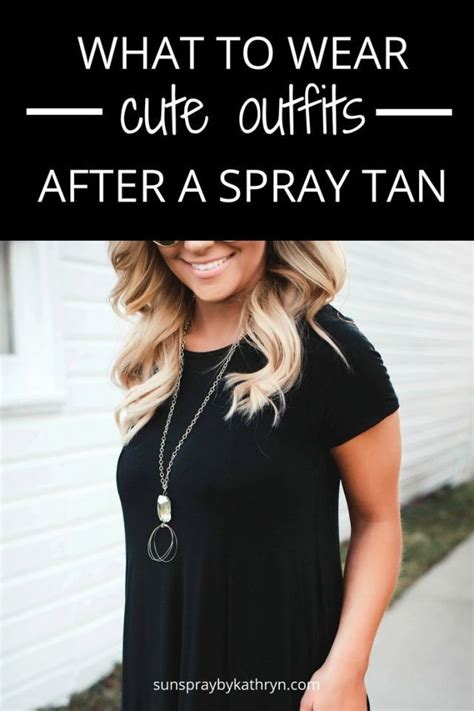 how to wear after self tanning